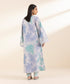 Unstitched Women's Embroidered Lawn Multi Shirt Trousers